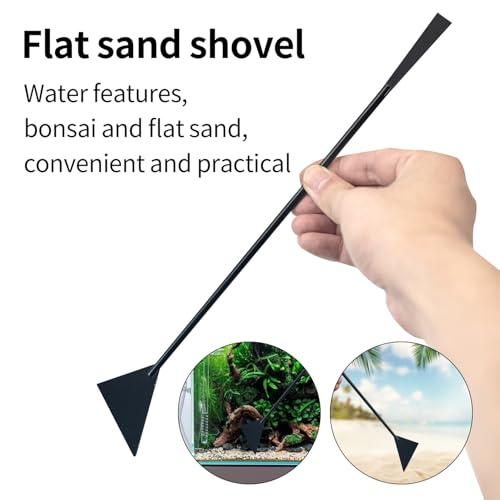 5 Stück Aquarium aquascaping Tools,aquascaping Set,Edelstahl Premium Aquarium Werkzeuge,wasserpflanzen pinzette Schere spachtel fischernetz Kits,ür aquarienstarter