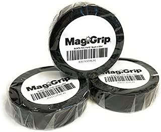 MagiGrip Black Electrical Insulation Tape. 19mm x 20m, Strong Self Adhesive PVC Tape