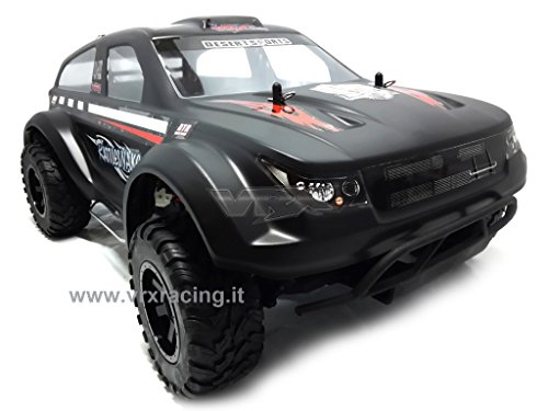 VRX Rattlesnake EBD SUV 1/10 off-Road Elettrico A Spazzola 4WD RTR con Doppio Telaio in Metallo, OMOCINETICI di SERIE E CARROZZERIA Opaca
