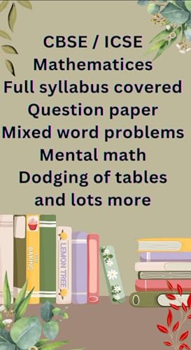 Image of Class 1 Mathematics 2024 CBSE / ICSE practice Worksheets with Mental Math | Multiplication tables | word problems by Mathsninjas Bookland (New Edition)