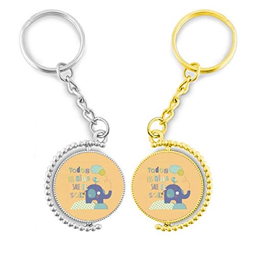 Porte-clés oiseau éléphant parfait pour retrouver ses clés