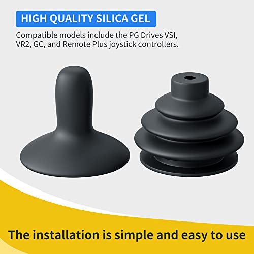 Biaqi Jazzy Power Chair Parts Wheelchair Cover Electric Wheelchair Joystick Knob Fits Gc, Vsi, Vr2, And Remote Plu Black #TOP1