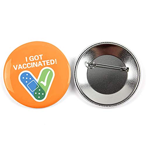 Preisvergleich Produktbild Broschen Vielseitige Ich wurde geimpft Broschen Natürliche Handgemachter Einzigartiger Schmuck für Frauen und Mädchen (5pc)