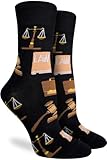Good Luck Sock Women's Law Socks, Adult, Shoe Size 5-9