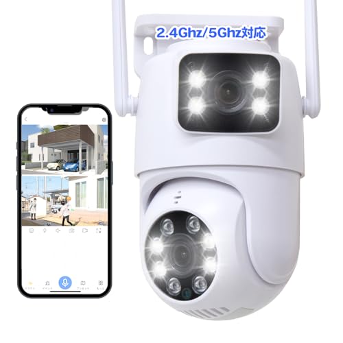 モニター付き❣️2.4 Ghz/5Ghz対応可能二つ監視画面　防犯カメラ 4つ Amazon.co.jp: 【2.4 Ghz/5Ghz対応可能・二つ監視画面】CAMCAMP