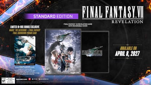 FINAL FANTASY VII REVELATION - PlayStation 5 (+ Exclusive Magic: The Gathering—FINAL FANTASY Promo Card) view 3