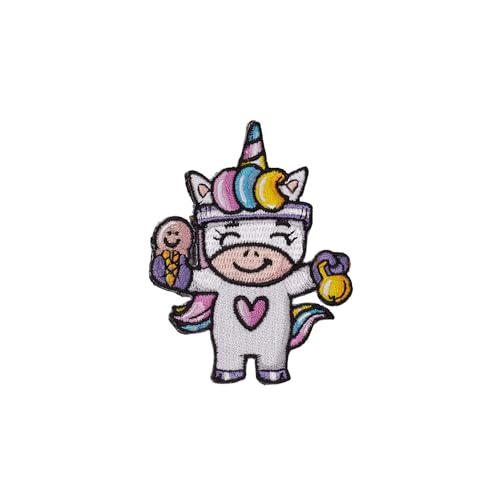 Parche Bordado con Velcro - Unicornio - Parche para Mochilas y Chalecos de Cross Training y...