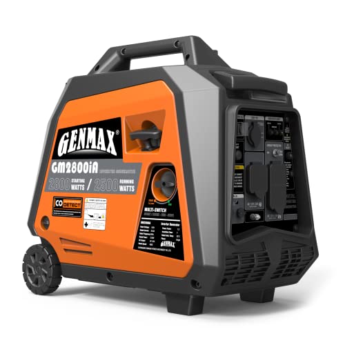 Image of GENMAX Outdoor Power Equipment GM2800iA Super Quiet Portable Generator EPA Compliant(GM2800iA)
