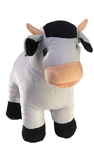 Image of RVA Cute Cow Soft Toy for Kids Animal Lovely Cartoon Lovable Birthday Gift for Babies, Girls, Boy, Cuddly Soft Plushies Stuffed Plush Companions (Black and White) (Size 30 cm)