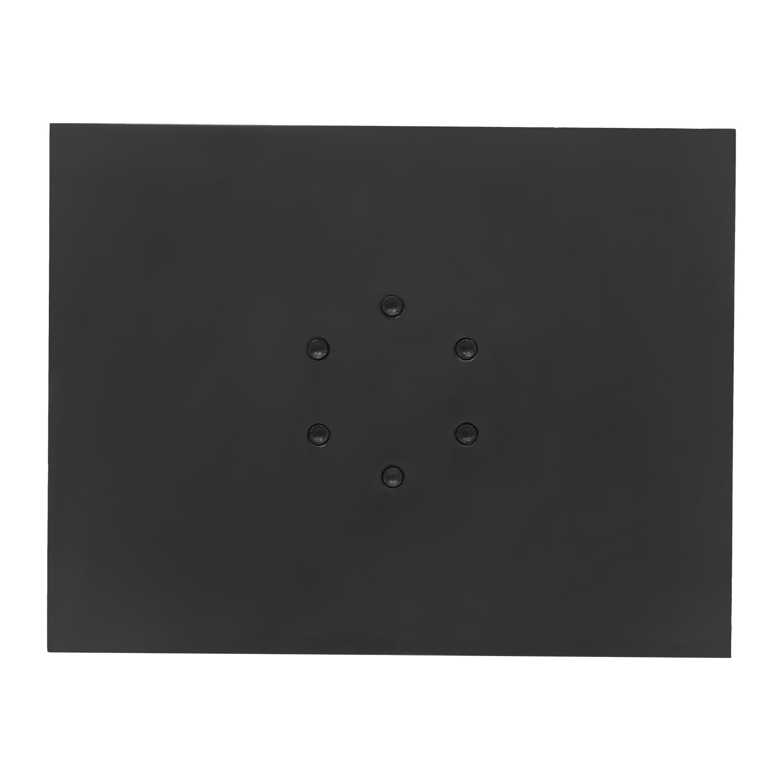 Stampferplatte, Schwerlaststampfplatte 26x20.5cm, Freistehend Stampfwellenplatte aus 40CR Stahl, für Fundamente, Gehwege und Gartenprojekte, mit 65A verjüngte Griff