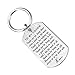 Cousin Keychain Necklace Gifts Wherever You Are You Will Always Be In My Heart Birthday Christmas Graduation Jewelry (Keychain)