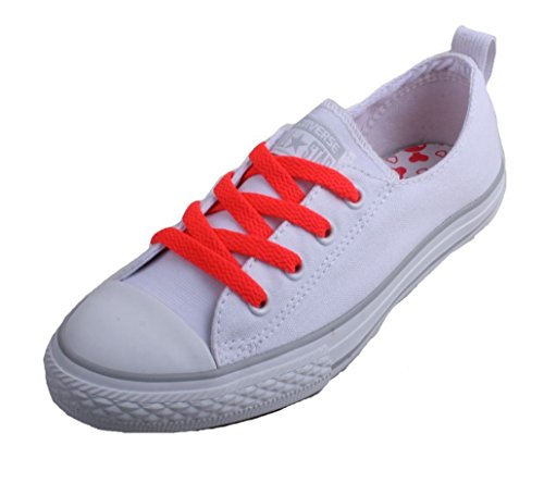 Converse CT Goreline Youth White/Diva Pink Slip On Sneakers