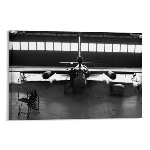 Poster U-2 Dragon Lady toile 50x75 cm de reconnaissance militaire