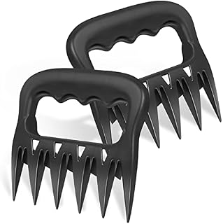 MAEXUS Meat Claws for Shredding Pulled Pork Chicken and Beef, Barbecue Meat Shredder, BBQ Grill Tools Accessories Gift for Smoker Slow Cooker Meat Claws (2 Pcs)