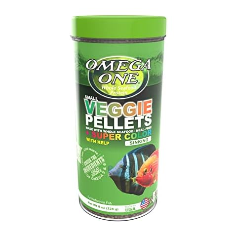 Omega One Super Color Kelps Sinking Pellets 8oz Cover