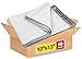 iMBAPrice 100 - 10x13 Premium Matte Finish Self-Sealing Non-Padded White Poly Mailers/Mailing Envelopes/Bags (iMBA-4PM-100)