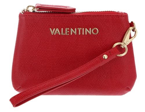 Portefeuille Valentino Montmartre rouge en simili cuir grainé chic