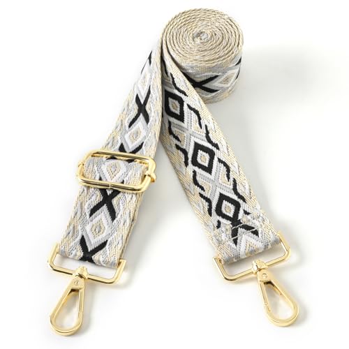 Image of Purse Strap Wide Replacement Crossbody Strap Handbag Guitar Strap Purse Shoulder Strap Adjustable