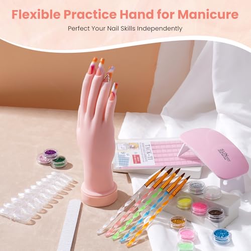 Kit de uñas para principiantes con todo incluido miniatura 7