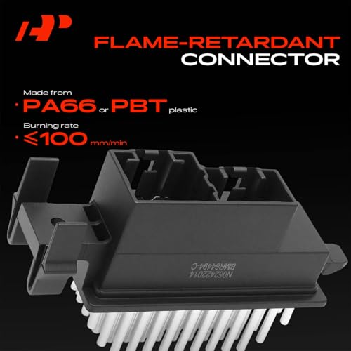 Image of A-Premium Front HVAC Blower Motor Resistor Compatible with Dodge Dart 2013 - Replace# 68163794AA