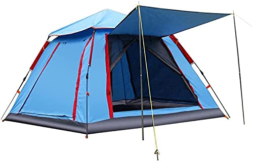 Tente de camping pop up automatique étanche abri de plage extérieur pliant 4 places