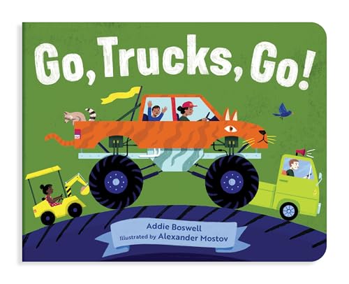 Go, Trucks, Go! A Truck Book for Toddlers 1-3: Stocking Stuffers for Toddler Boys & Girls (Things That Go Series)