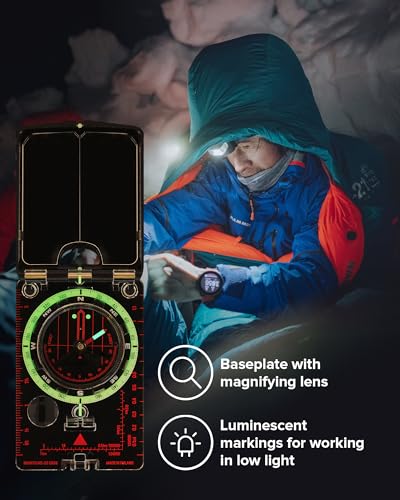 Image of SUUNTO MC-2 Compass: Top-of-The-line Compass for Professionals & serious Hikers