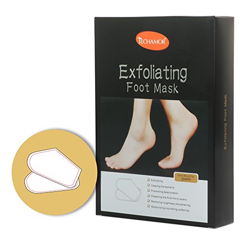 Inofia 2 paia di maschere esfolianti per piedi
