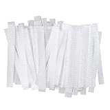 SKYPIA 100 Pcs Makeup Brushes Pen Guard Protector Set Reusable Expandable Elastic Netting Mesh Cover