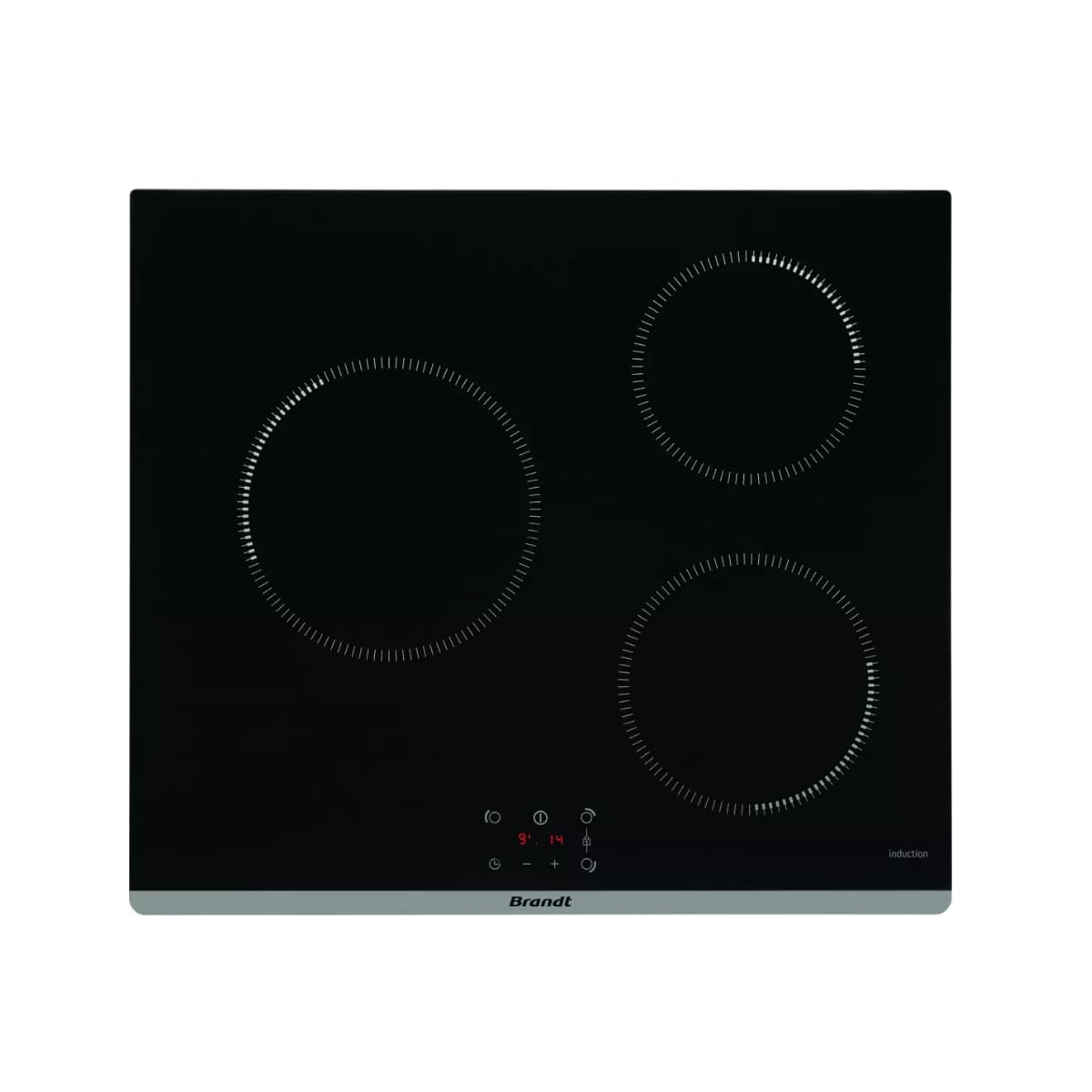 BRANDT BPI5361B Table Cuisson Induction 3 Minuteries Commandes Sensitives - 2
