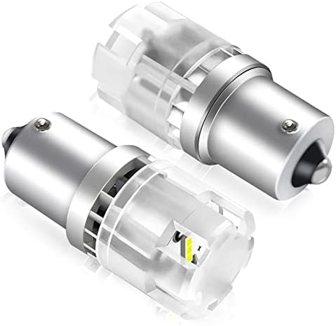 WENLE 1156 LED Reverse Light Bulbs Super Bright 6500K White LED Bulbs Mini Size Plug Play BA15S 7506 1141 P21W LED Replacement for Backup Tail Brake Turn Signal Blinker Lights, Pack of 2