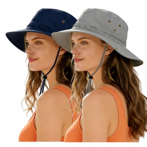 Image of Super Wide Brim Sun Hat for Men /Women-UPF 50+ UV Protection, Large Bucket Hat for Fishing, Hiking, Gardening