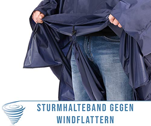 Hock Regenponcho Kraxen AS für Wandern mit Regenschutz und Atmungsaktivität