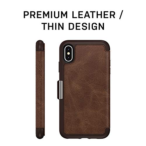 Otterbox Strada Series Case For Iphone Xs & Iphone X - Retail Packaging - Shadow (Black/Pewter) #TOP3