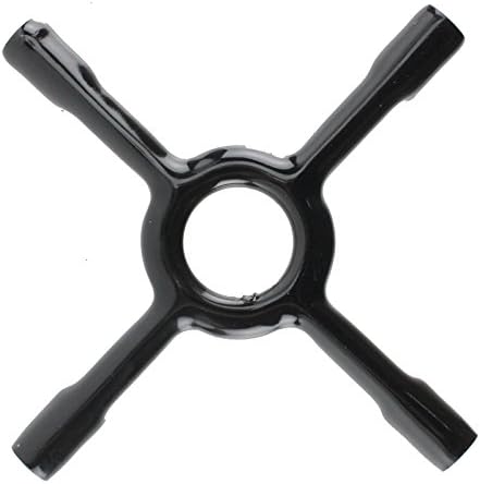 Spares2go Universal Gas Hob Ceramic Pan Support Moka Trivet Stand (Small 130mm)