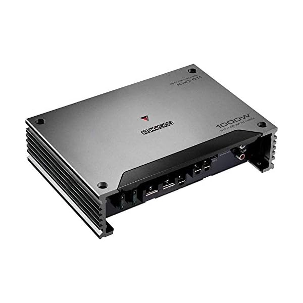Kenwood KAC-511 Class D Mono Digital Bass Boost Power Amplifier 1000 Watts (Renewed)