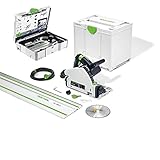 tauchsäge festool gebraucht Winkelbereich: -1° - 47° Festool Tauchsäge - TS 55 REBQ Plus FS - Nr. 561580 - Führungsschiene - Zubehör Set FS SYS/2