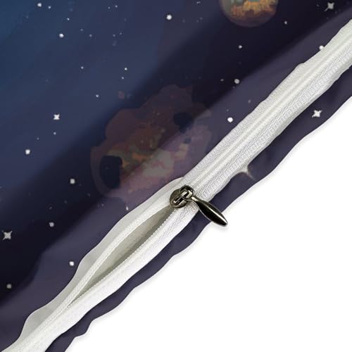 Housse de couette astronaute avec fermeture éclair finitions premium - 5