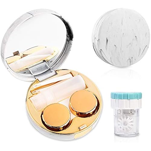 Lasiyanor Contact Lens Travel Kit with Cleaner Washer