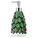 Produktbild Shinowa Seifenspender, Weihnachtsbaumform Nachfüllbare Pumpflaschen Harz Spülmittelspender, Große Kapazität Flüssige Pumpflaschen für Dekoration Badezimmer Waschtisch Küche Waschbecken, Grün