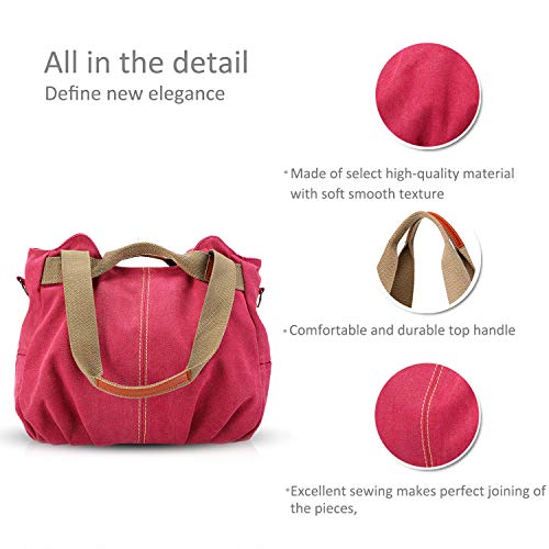 NICOLE&DORIS Borse per donna in tela a mano Borsa