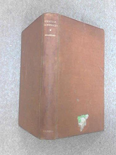 Central Australia, B000877AOY Book Cover