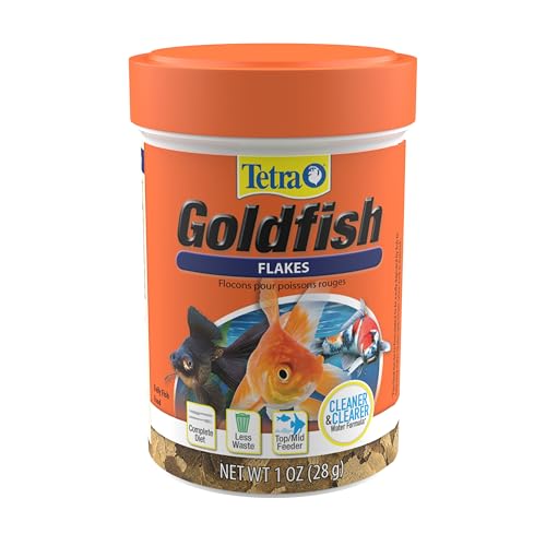 Tetra Goldfish Flakes, Nutritionally Balanced Diet...