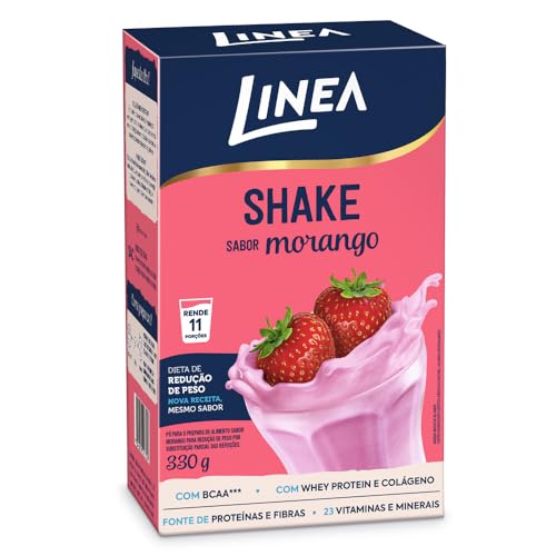 Shake de Morango Linea, 330g