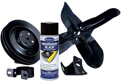 Eastwood Underhood Acrylic Black Semi Gloss Lacquer Paint 11oz | Automotive Spray Paint for OEM Finish | Rust & Corrosion Protection Car Spray Paint | 1 Pack