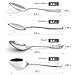 Dokaworld Elegant Design Flatware, Silverware Set for 8 persons, 40 Piece - Spoons, Forks, and Knives 18/10 Stainless Steel, Dishwasher Safe