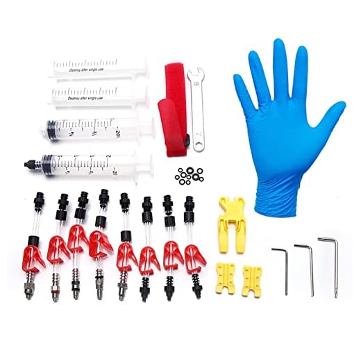 Dwawoo Kit för bromsluftning, cykel hydraulisk skivbroms mineralolja luftning kit cykel set verktyg cykel reparation tillbehör