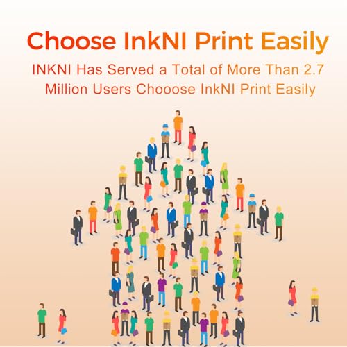 InkNI Remanufactured 702 XL 702XL Black Ink Cartridges for Epson Printer Workforce Pro WF-3720 WF-3730 WF-3733 Black Ink Cartridges (Black, 2-Pack) - Thumbnail 7