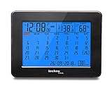 Ergänzend zur genauen Uhrzeit über Funkempfang besitzt der WT 2500 ein zusätzliches Feature. Sie haben die Möglichkeit 2 Weckalarme mit Schlummerfunktion einzustellen.