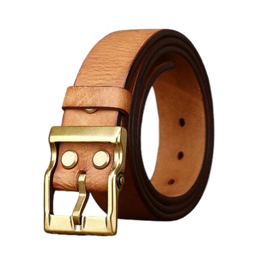 Ceinture homme 100% cuir de vachette véritable épaisseur 5 mm